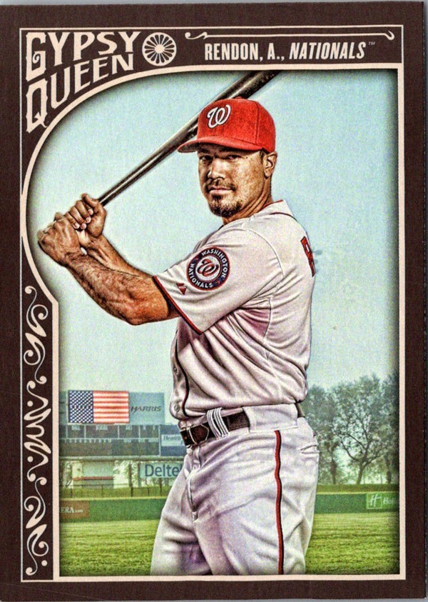 2015 Topps Gypsy Queen Anthony Rendon #51A