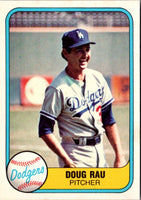 1981 Fleer Doug Rau #133