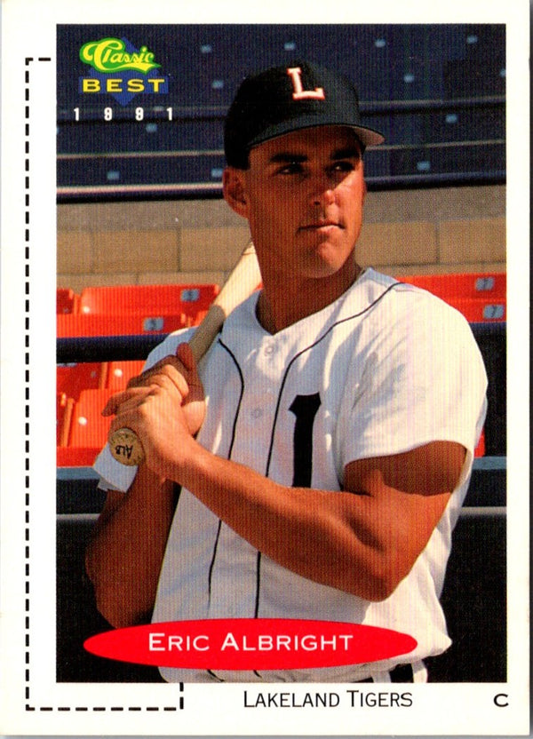 1991 Classic Best Eric Albright #39