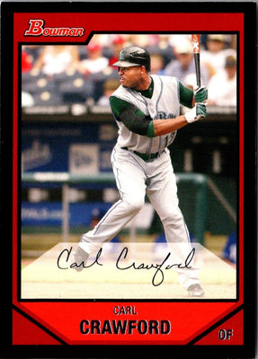 2007 Bowman Carl Crawford #60