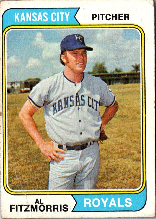 1974 Topps Al Fitzmorris #191