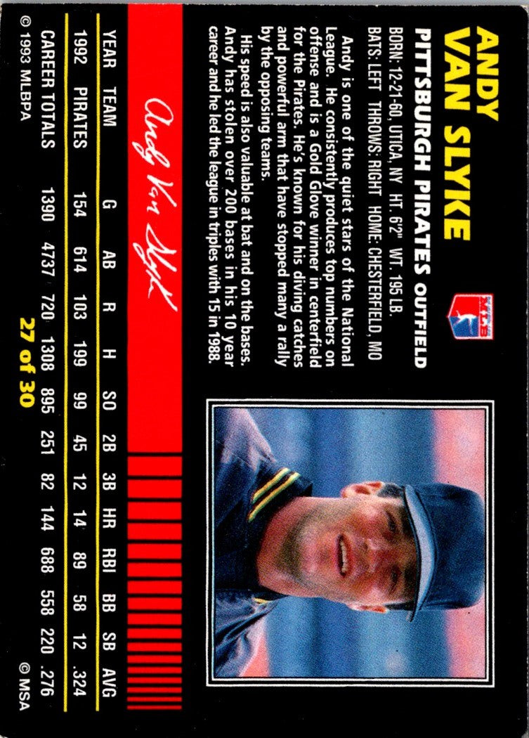 1993 Safeway Washington Huskies Andy Mason