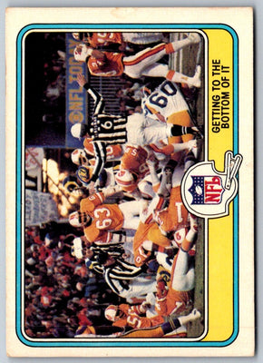 1981 Fleer Team Action Getting To The Bottom of It #81