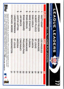 2012 Topps Heritage 50th Anniversary Buybacks 1962 National League Batting Leaders