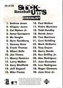 1998 Collector's Choice Stickums Alex Rodriguez