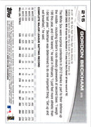 2013 Topps Gordon Beckham