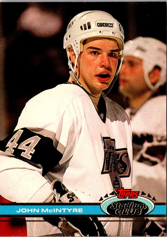 1991 Stadium Club John McIntyre #324