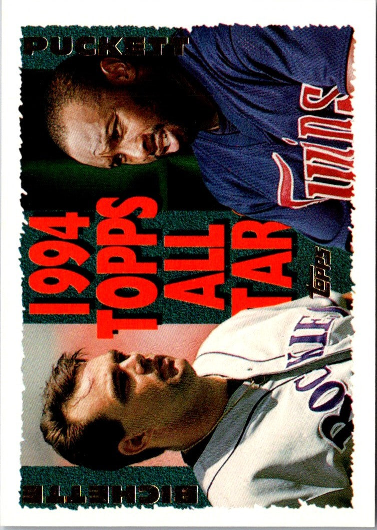 1995 Topps Dante Bichette/Kirby Puckett