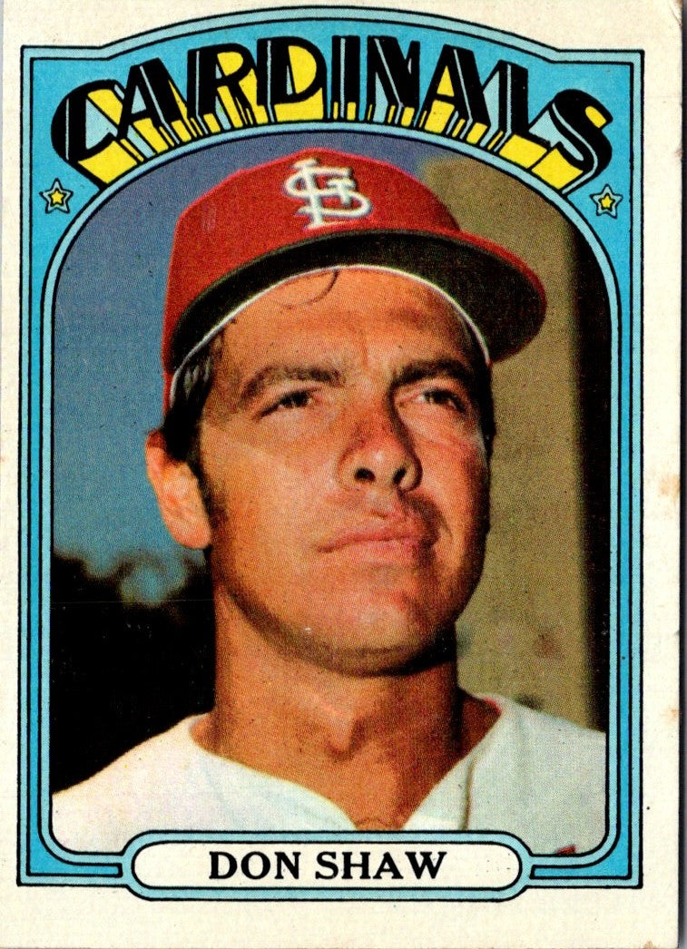 1972 Topps Don Shaw