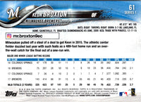 2018 Topps Keon Broxton #61