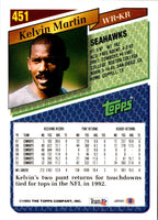 1993 Topps Kelvin Martin #451