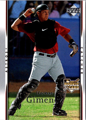 2007 Upper Deck Hector Gimenez #342