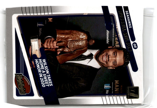 2021 Donruss Highlights Russell Wilson #HI-18