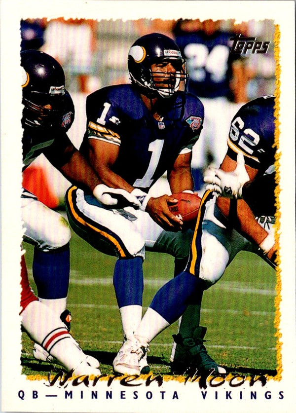 1995 Topps Warren Moon #405