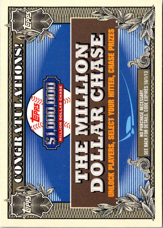 2013 Topps Miguel Cabrera #1
