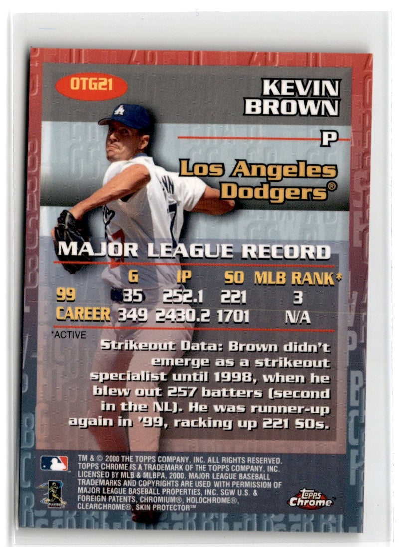 2000 Topps Kevin Brown