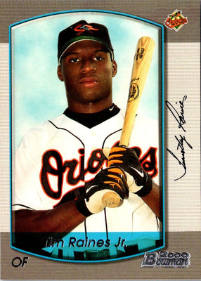 2000 Bowman Tim Raines Jr. #332