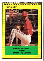 1991 ProCards Manuel Rodriguez #3976