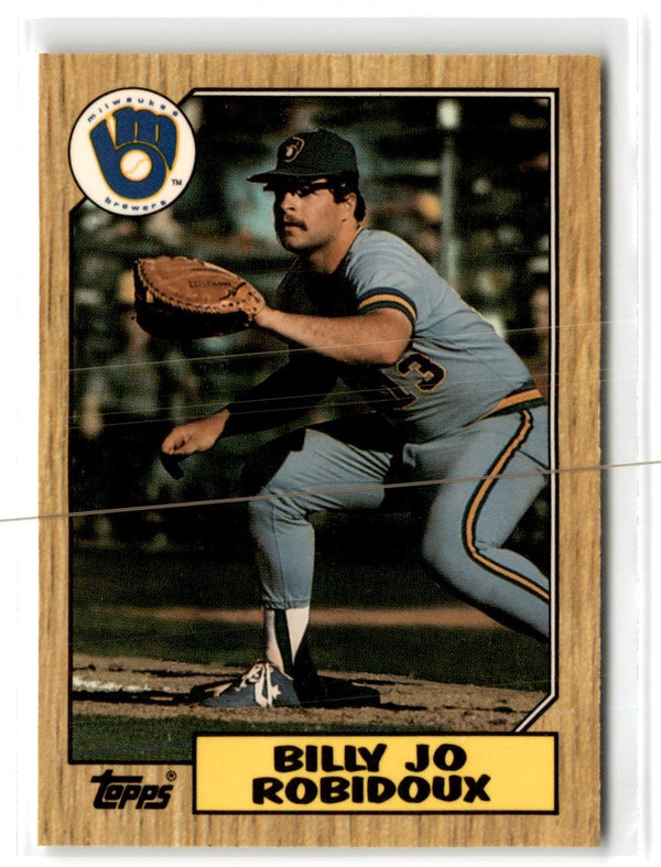 1987 Topps Billy Jo Robidoux #401