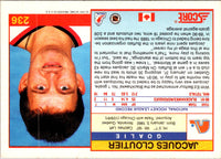 1991 Score Canadian Jacques Cloutier #236