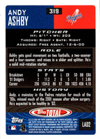 2002 Topps Total Andy Ashby #319