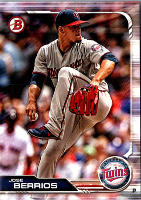2019 Bowman Jose Berrios #37