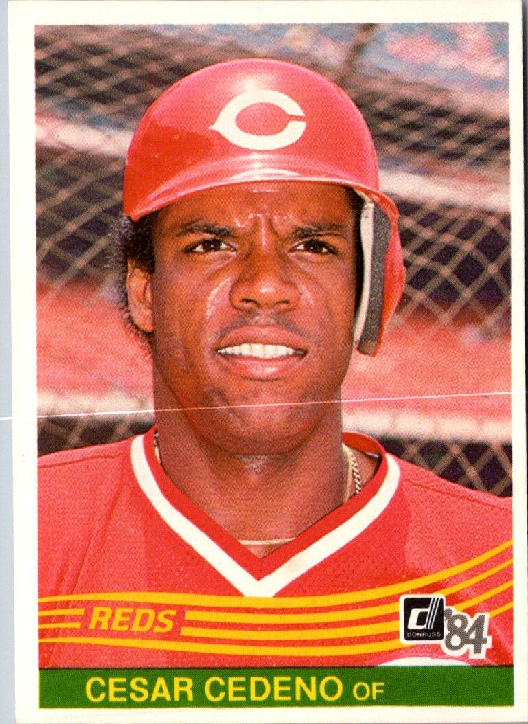 1984 Donruss Cesar Cedeno