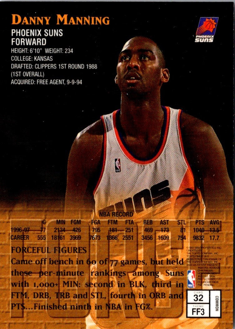 1996 Finest Danny Manning