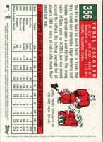 2008 Topps Heritage Yunel Escobar #356