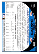2009 Topps Frank Francisco