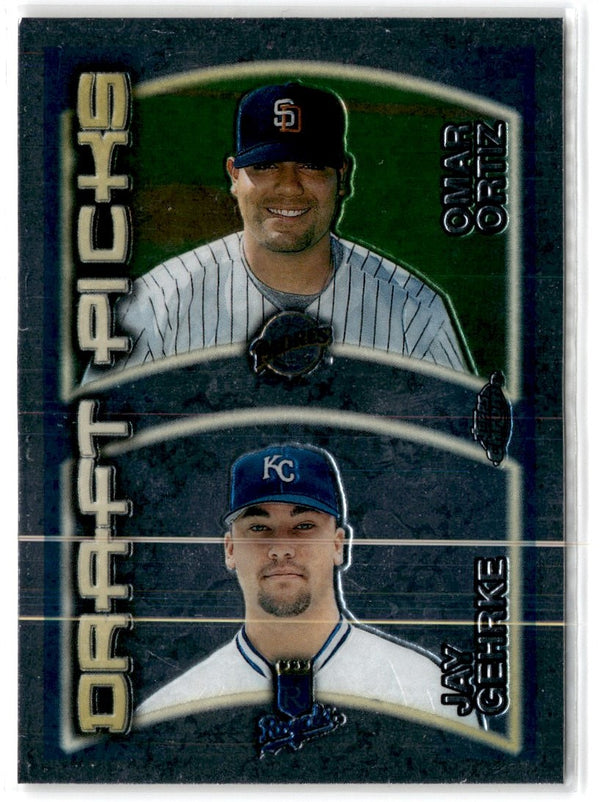 2000 Topps Chrome Omar Ortiz/Jay Gehrke #216 Rookie