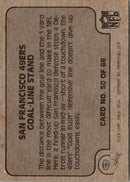 1978 Fleer Team Action Goal-Line Stand (Defense)