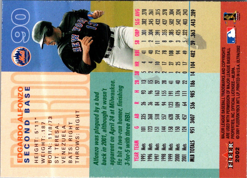 2002 Ultra Edgardo Alfonzo