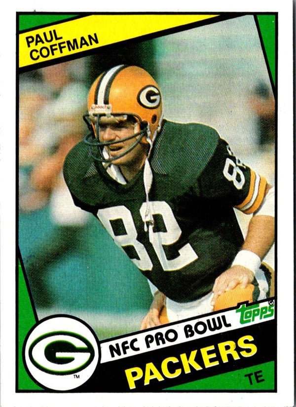 1985 Green Bay Packers Police Paul Coffman #2