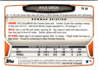 2013 Bowman Draft Picks & Prospects Chrome Top Kyle Crick #TP-26