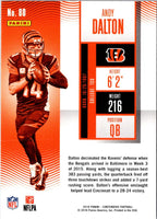 2016 Panini Contenders Andy Dalton #80