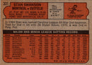 1972 Topps Stan Swanson