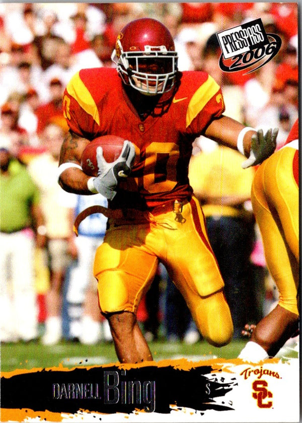 2006 Press Pass Blue Darnell Bing #B34