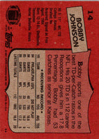 1987 Topps Bobby Johnson #14