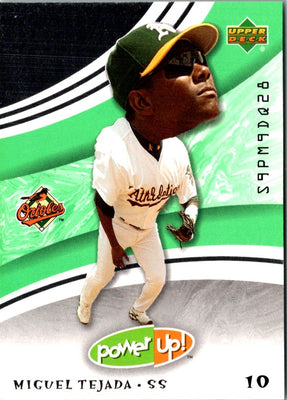 2004 Upper Deck Power Up Miguel Tejada #32