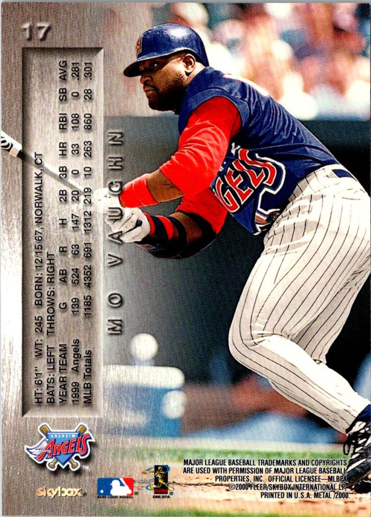 1995 SkyBox E-Motion Mo Vaughn