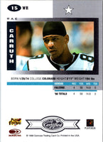 1999 Leaf Certified Rae Carruth #15