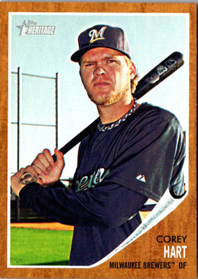 2011 Topps Heritage Corey Hart #202