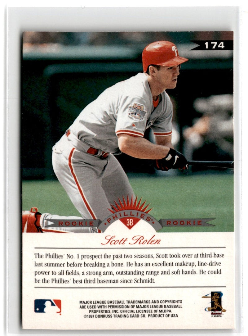 1997 Leaf Scott Rolen