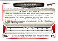 2013 Bowman Draft Picks & Prospects Chrome Trey Williams #BDPP63