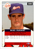 1992 Fleer Excel Mike Durant #200
