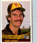 1984 Donruss Gary Lucas