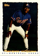 1995 Topps CyberStats (Spectralight) Marquis Grissom