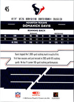 2006 Leaf Rookies & Stars Domanick Davis #45