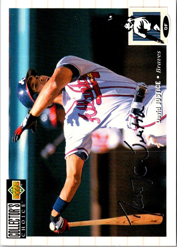 1994 Collector's Choice David Justice #156